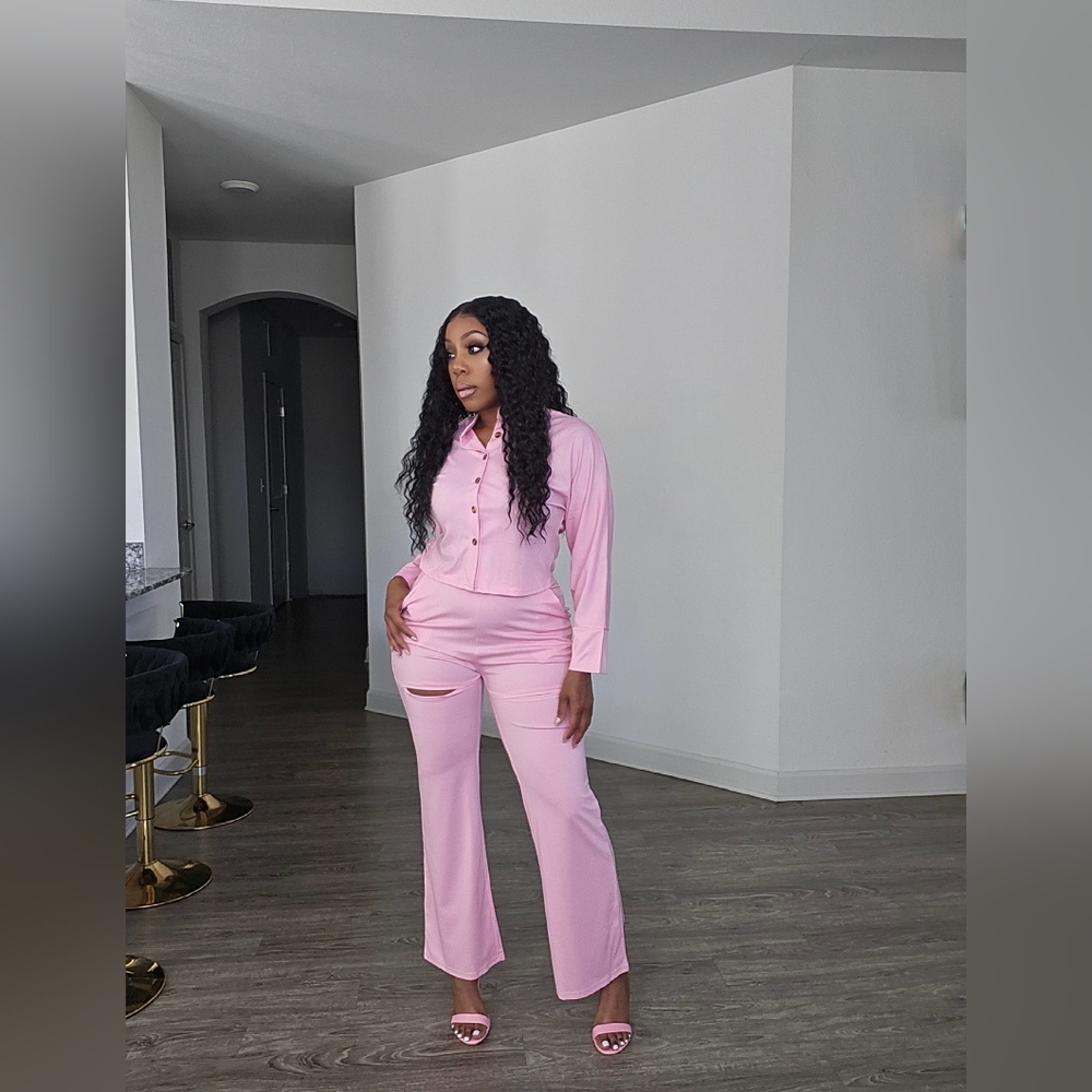 Small 2pc Button Down Set